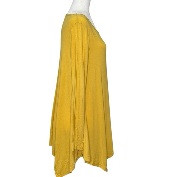 Larace Womens M Tunic Top Everyday Casual Loungewear Minimalist Basic Simple - Picture 2 of 8